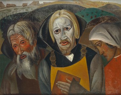Vasili Kachalov como Zar Fyodor Ioannovich, 1923 de Boris Dmitrievich Grigoriev