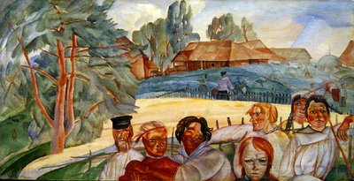 Rusia, del ciclo Visages de Russie de Boris Dmitrievich Grigoryev