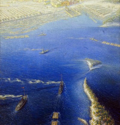 Balsa de madera de Boris Ivanovich Tsvetkov
