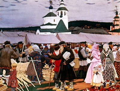 Feria de Boris Mikhailovich Kustodiev