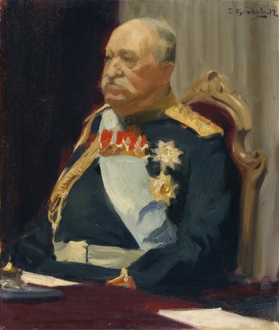 Retrato del Conde Alexei Ignatyev, miembro del Consejo de Estado, Ministro del Interior, 1902 de Boris Mikhailovich Kustodiev