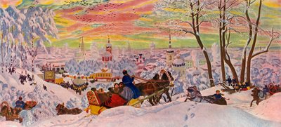 Carnaval, 1916, 1939 de Boris Mikhailovich Kustodiev
