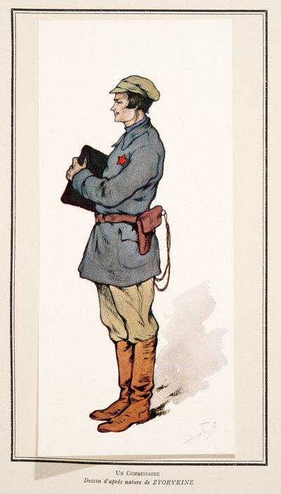 Comisario de Histoire des Soviets, pub. 1922 de Boris Vasilievich Zvorykin