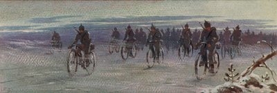 Tropas ciclistas alemanas en Finlandia, Guerra Civil Finlandesa de Boris Vasilievich Zvorykin