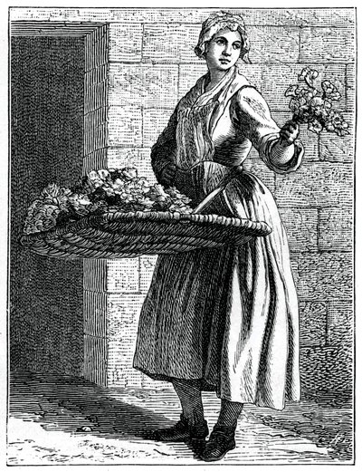 ¡Mis hermosos claveles!, 1737-1742 de Bouchardon
