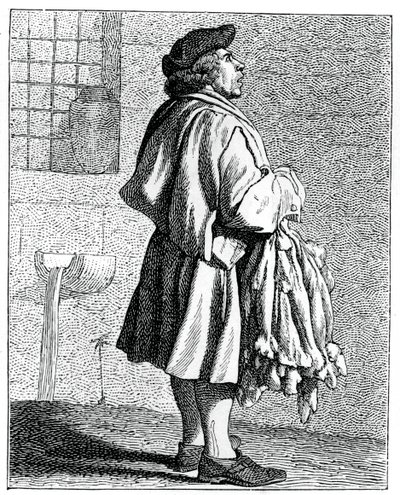 Pieles de conejo de Bouchardon