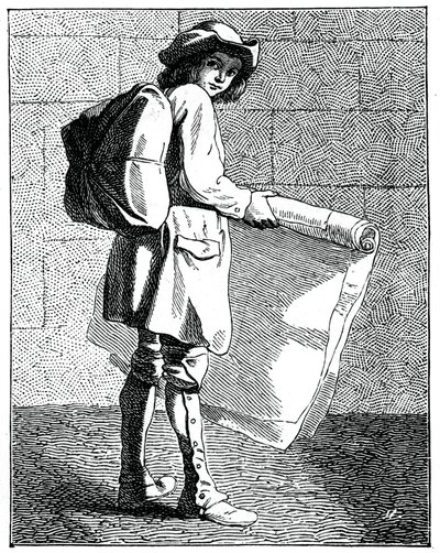 El Vendedor de Grabados, 1737-1742 de Bouchardon