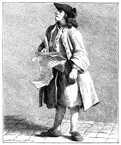 La lista de los ganadores en la lotería!, 1737-1742 de Bouchardon