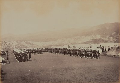 Desfile de la Iglesia. 92º de los Highlanders de Bourne and Shepherd