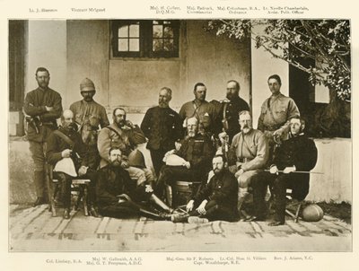 Personal del General Roberts, Expedición a Kandahar, c1880, 1901 de Bourne and Shepherd