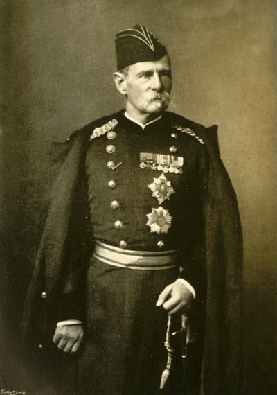 Lord Roberts, 1er Barón de Kandahar, Comandante en Jefe del Ejército en India, c1890s, 1901 de Bourne and Shepherd