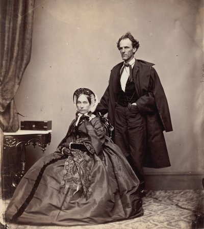 [Senador y Sra. James Henry Lane], 1861-66 de Brady and Co
