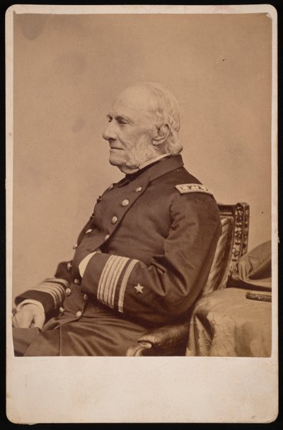 Retrato del almirante William Branford Shubrick 1790-1874, antes de 1874 de Brady