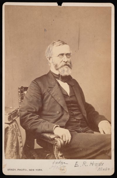 Retrato de Ebenezer Rockwood Hoar de Brady