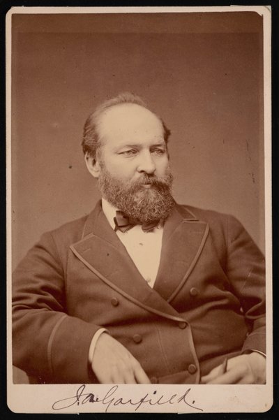 Retrato de James Abram Garfield 1831-1881 de Brady