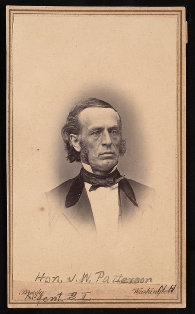 Retrato de James Willis Patterson 1823-1893, antes de 1869 de Brady