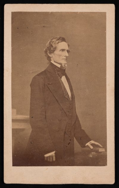 Retrato de Jefferson Davis 1808-1889, 1887 de Brady