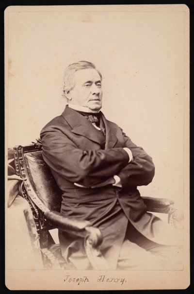Retrato de Joseph Henry 1797-1878, entre 1868 y 1878 de Brady