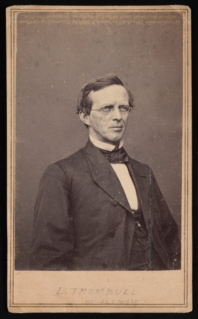 Retrato de Lyman Trumbull 1813-1896, Entre 1864 y 1868 de Brady