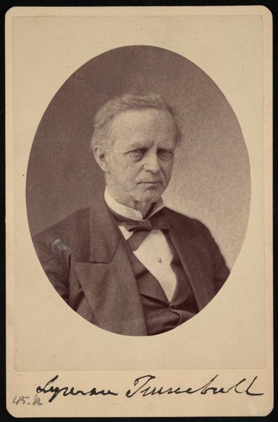Retrato de Lyman Trumbull 1813-1896, entre 1868 y 1881 de Brady