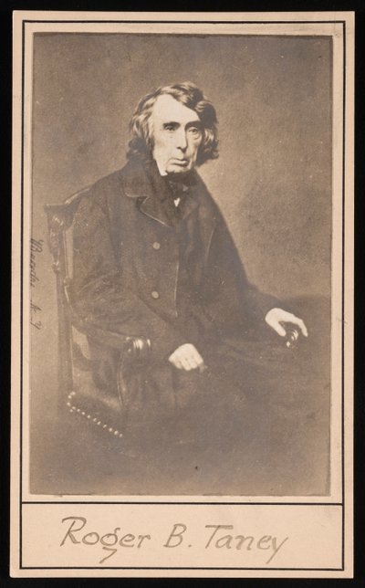 Retrato de Roger Brooke Taney de Brady