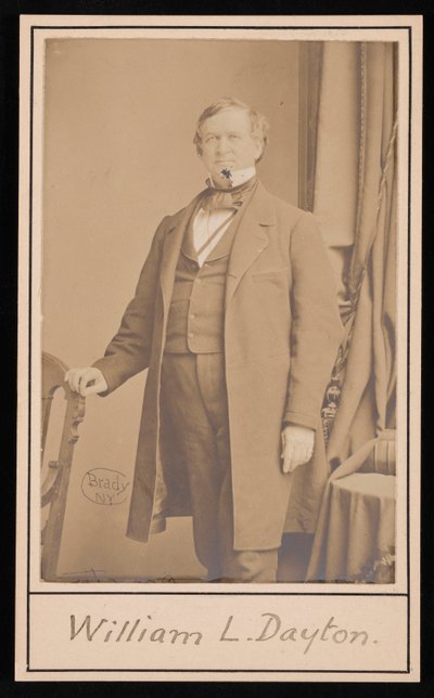Retrato de William Lewis Dayton 1807-1864, Antes de 1864 de Brady