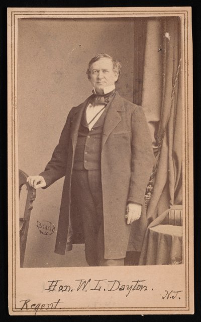 Retrato de William Lewis Dayton 1807-1864, antes de 1864 de Brady