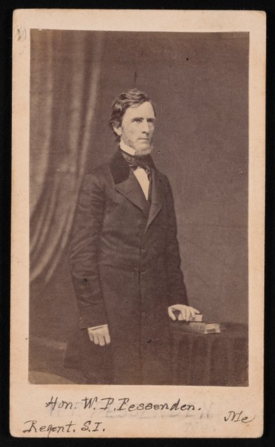 Retrato de William Pitt Fessenden 1806-1869, antes de 1869 de Brady