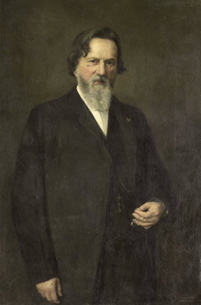 Profesor Franciscus Donders (1818-1889), fisiólogo y oftalmólogo de Bramine Hubrecht