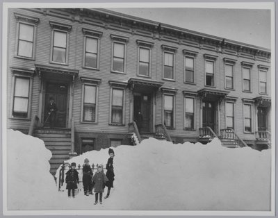 Tormenta de marzo de 1888, Brooklyn de Breading G. Way