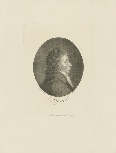 Retrato del compositor Ignace Pleyel 1757-1831 de Breitkopf and Härtel