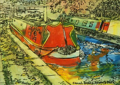 Barcos en el Canal, Camden de Brenda Brin Booker