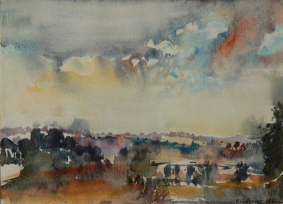 Cielo de octubre, 1981 de Brenda Brin Booker