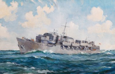 HMS Queen Emma, buque de asalto comando de Brian Joseph Mullen