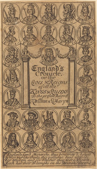 Frontispicio de British 17th Century