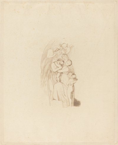 Sagrada Familia con Ángeles l.1: La Marcha del Intelecto de British 19th Century