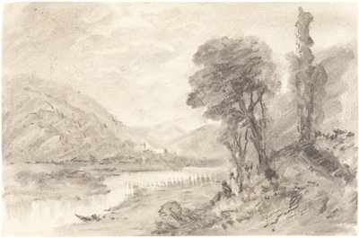 Paisaje de British 19th Century