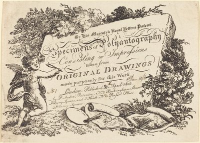 Página de título de British 19th Century