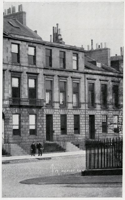 17, Heriot Row, hogar de Robert Louis Stevenson y su familia en Edimburgo de British Photographer
