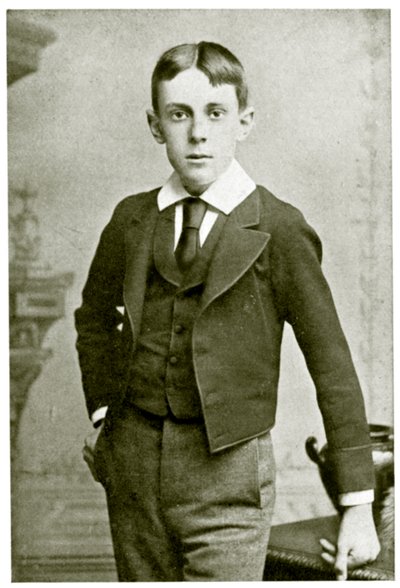 Aubrey Beardsley, a los 13 años de British Photographer
