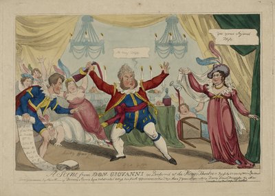 Una escena de Don Giovanni de British School