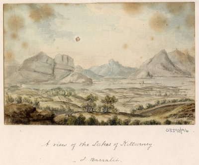 Serie de bocetos, vistas en Gran Bretaña, el continente y América 1772-1778 (acuarela) de British School