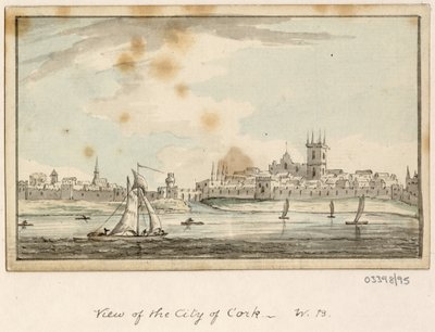 Serie de bocetos, vistas en Gran Bretaña, el continente y América 1772-1778 (acuarela) de British School