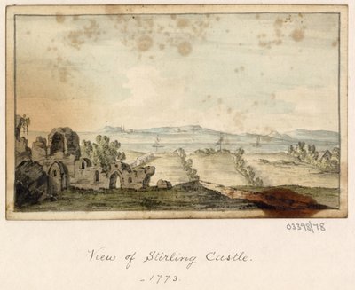 Serie de bocetos, vistas en Gran Bretaña, el continente y América 1772-1778 (acuarela) de British School