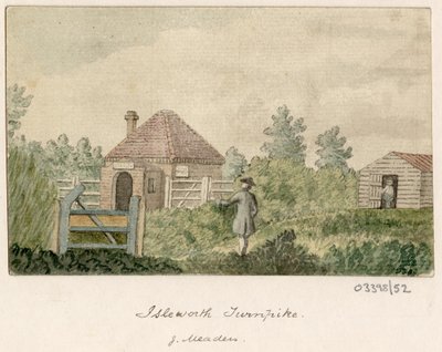 Serie de bocetos, vistas en Gran Bretaña, el continente y América 1772-1778 (acuarela) de British School