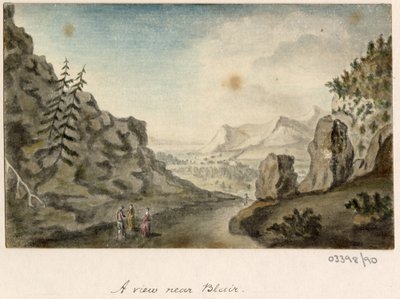 Serie de bocetos, vistas en Gran Bretaña, el continente y América 1772-1778 (acuarela) de British School