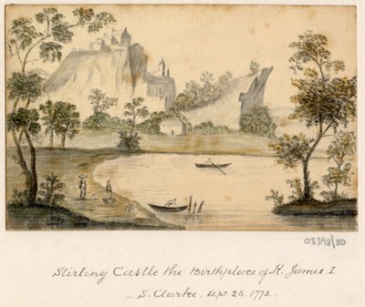 Serie de bocetos, vistas en Gran Bretaña, el continente y América 1772-1778 (acuarela) de British School
