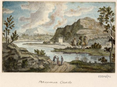 Serie de bocetos, vistas en Gran Bretaña, el continente y América 1772-1778 (acuarela) de British School