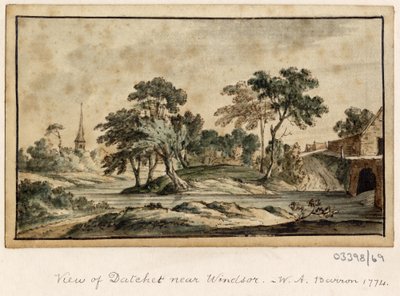 Serie de bocetos, vistas en Gran Bretaña, el continente y América 1772-1778 (acuarela) de British School