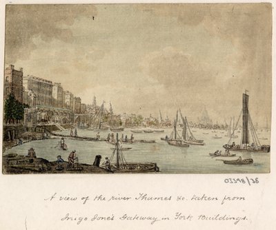 Serie de bocetos, vistas en Gran Bretaña, el continente y América 1772-1778 (acuarela) de British School